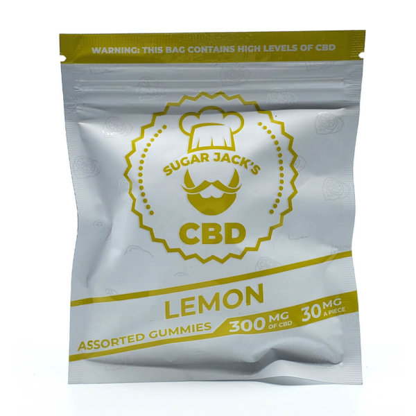 Sugar Jacks - 300mg CBD Gummies (Lemon)