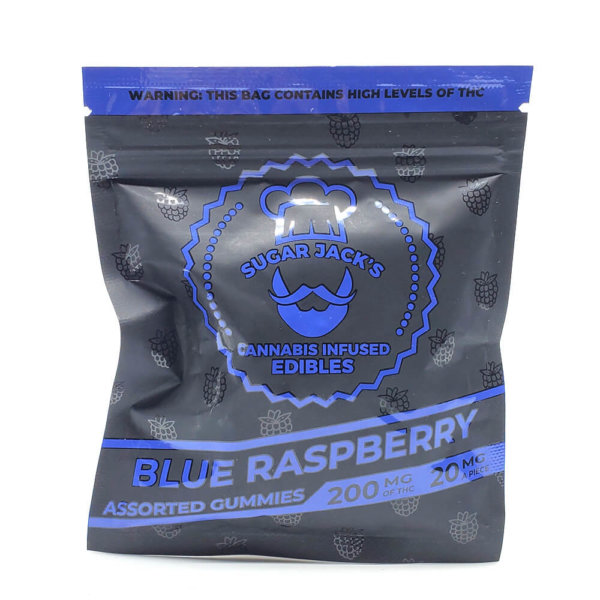 Sugar Jacks - 200mg Gummies (Blue Raspberry)